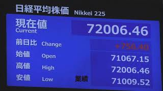 🚨【日経平均史上最高値】ついに7万2000円突破！AIブームで日本株が止まらない🔥📈