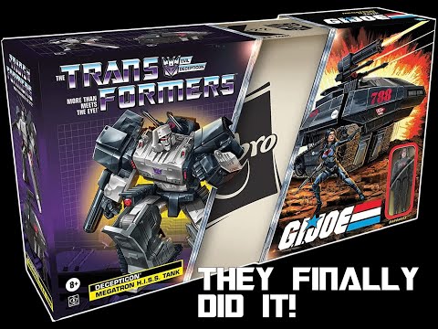 THEY FINALLY DID IT! GI JOE MEGATRON REVEALED!
