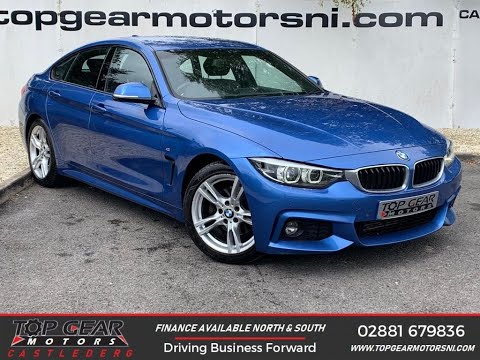 2017  BMW 4 SERIES 420D M SPORT GRAN COUPE AUTO 2.0 190 BHP - Top Gear Motors Walkaround