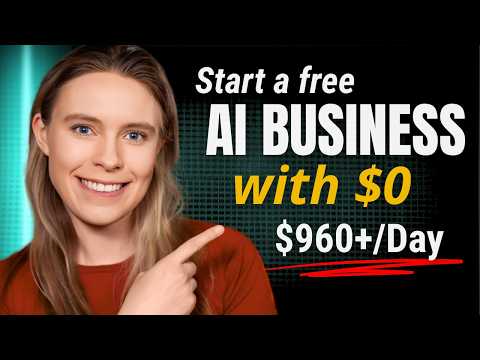 The Best AI Businesses To Start With NO Money ($0)