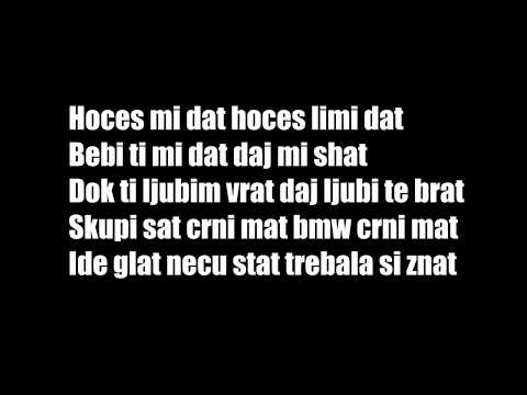 Jala Brat x Buba Coreli x Senidah - KAMIKAZA ( Lyrics )