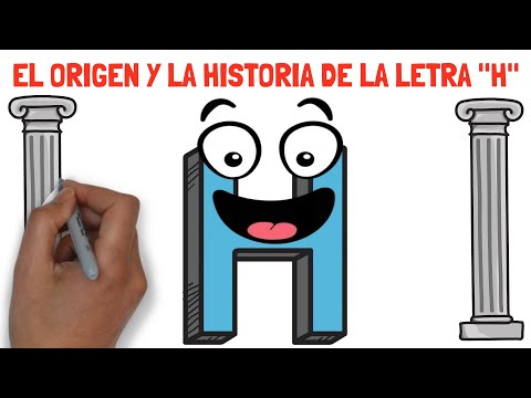 ORIGIN AND HISTORY OF THE LETTER H - If it doesn't sound 🔇 why do we use it❓