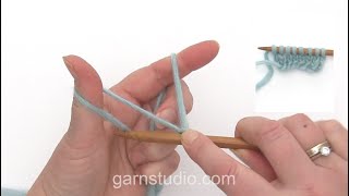 Old Norwegian Knit cast on aka twisted German