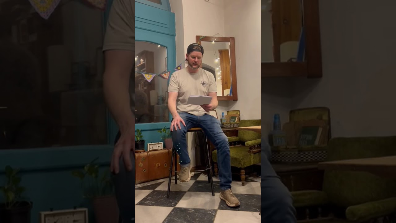 Duncan Robertson reading the Binocular Industry @ Massolit Books, Budapest March 2026 for Panel Mag