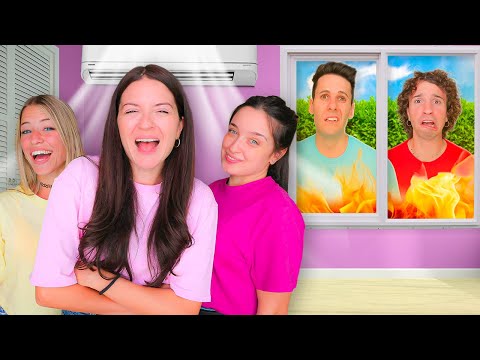 LE RAGAZZE CHIUDONO I RAGAZZI FUORI CASA!