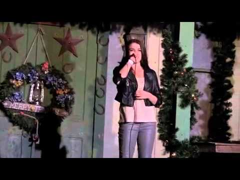Eartha Kit - Santa Baby - cover by Natalie Brown at Holiday in the Park 11-23-12
