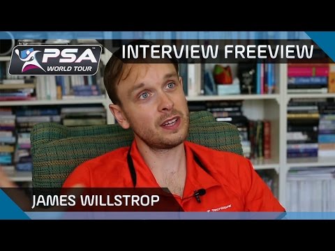 Squash: James Willstrop - Interview Freeview