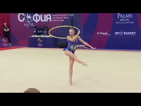 Anastasiia Salos - Belarus - hoop finals - Sofia Cup - 2024