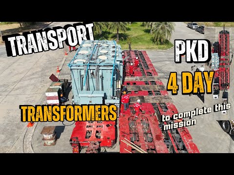 Heavy Transformer Transport 137 Tons | Full Mission by PKD Transport
