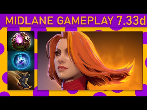🌟25+ Kills! Lina Mid Gameplay - Dota 2 Top MMR