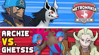 Can ARCHIE defeat GHETSIS with only Metronome? 👆 MetroMania S14 Semi Final 2