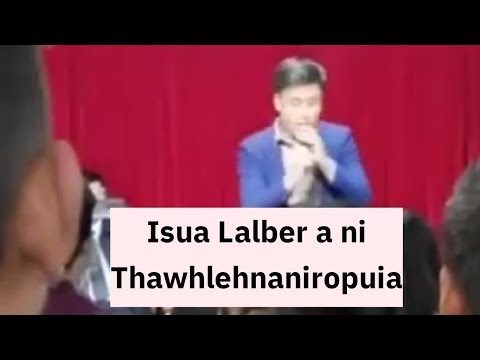 Thawhlehnaniropuia - Isua Lalber ani