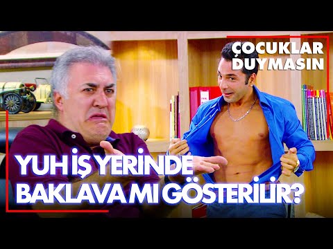 Tolga'nın karın kası şovu - Çocuklar Duymasın
