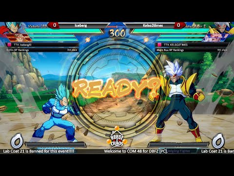 DBFZ [PC] | COM 48 | Iceberg vs Kelso2times | Battle of the Rivals!!!!