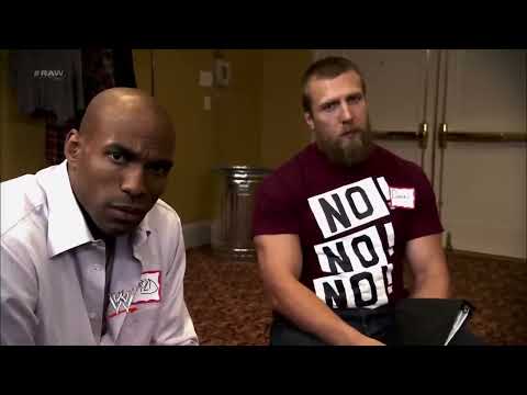 Daniel Bryan receives anger management class: Raw, Aug. 27, 2012