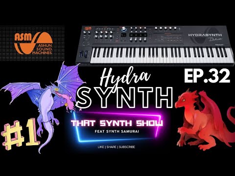 ASM HYDRASYNTH Most Underrated SYNTHESIZER | THAT SYNTH SHOW EP.32