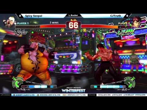 "BBR" USF4 At CEO Winterfest 2016 - Spicy Senpai vs CJ Truth  (1080p HD)