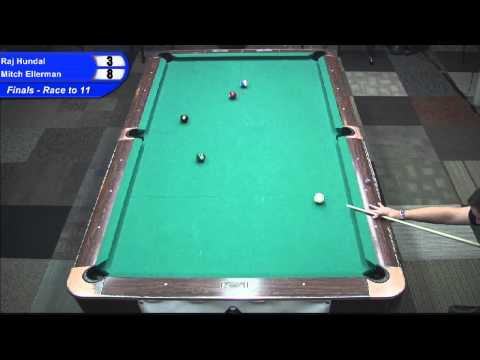 Mitch Ellerman vs Raj Hundal - Seminole Pro Tour 10 Ball Finals  Mountainview CA