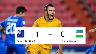 U23 AFC 2020 Match for 3rd place | Australia(Olyroos) vs Uzbekistan Highlights and Goals