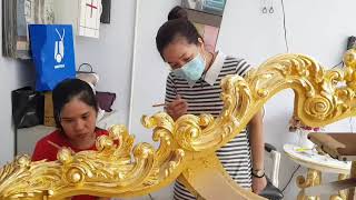 Qui Trình Dát Vàng 24K