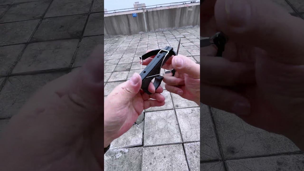 Super Detailed Mini Crossbow — So Cool!#shorts #yiyitoy #toys