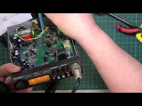 Intek M790+ UK CE MultiNorm CB radio (mobile) - Service adjustment