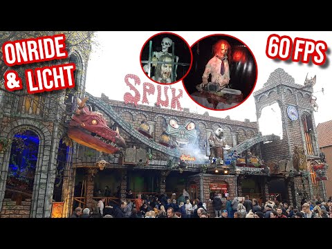 Spuk - Der Geistercoaster (Sipkema-Lütjens) - Onride & Licht - Allerheiligenkirmes 2022 in Soest