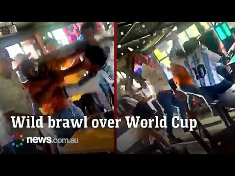 Six arrested after football match dispute turns into restaurant fight