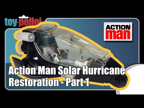 Vintage Action Man Solar Hurricane restoration - part 1 - Toy Polloi