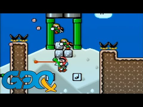 TASBOT plays Kaizo Mario World 3 - GDQx2018
