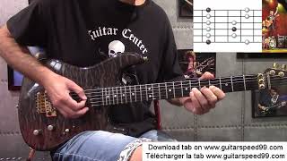 Tuto guitare - comment jouer le solo d'intro de Rock'n Roll Singer (AC/DC)