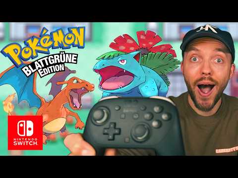 ENDLICH! Pokémon Feuerrot/Blattgrün auf der SWITCH! Mein Neuanfang - Pokemon Blattgrün Let's Play 01