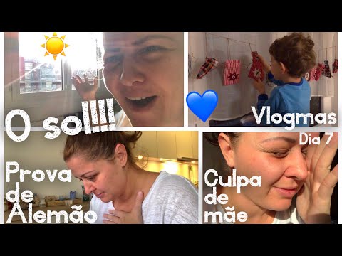 Mãe perfeita? | Certificado de Alemão! | #Vlogmas 7