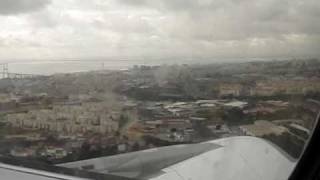 preview picture of video 'Landing In Lisbon International Airport'