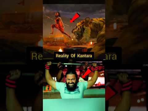 Rishab Shetty Dedication In Kantara chapter 1 😲 | #kantara #shorts