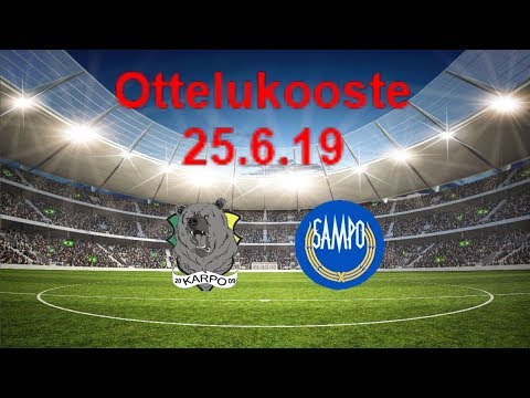 Ottelukooste: KARPO - VISA | 25.6.19 | KATAJAINEN