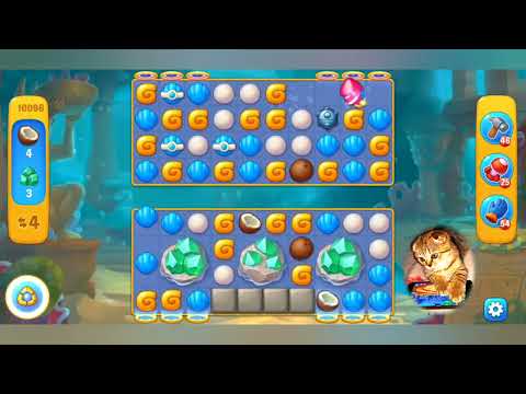 Fishdom 2022, no Boosters,  10096  level  -  прохождение без бустеров,  10096  уровень.