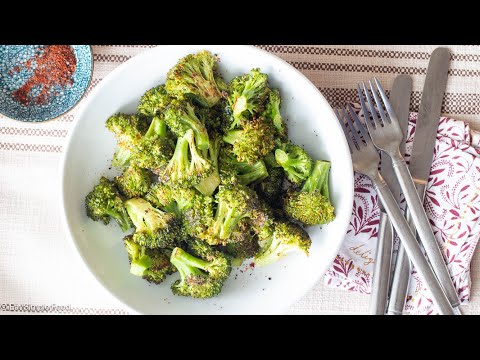 Easy and Simple Roasted Broccoli and Broccoli Stems Recipe - EatSimpleFood.com