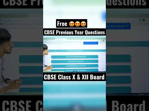 How to Download Previous Year Questions Class X & XII Board for Free 😍😍 |CBSE Board X & XII Board