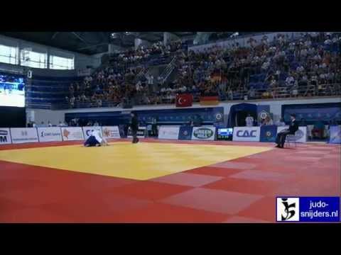 Judo 2012 European Championship Cadets Bar: Grandjean (FRA) - Bernstein (GER) [-44kg] final
