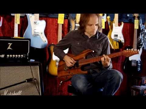 Suhr Modern Carve Top Koa - Clean - All pickup positions