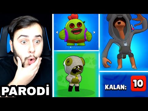 GECE BRAWL STARSA GİRDİM OYUN BOZULDU 😱 - Brawl Stars Korku Videosu Parodi/Konsept