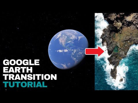 FAVORITE way to do the Google Earth transition for Reels & TikTok!