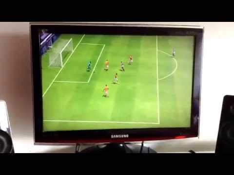 Goede bal van de keeper prachtig