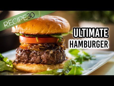 The Ultimate Beef Cheese Burger