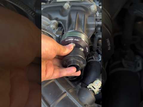 Supercharged mustang on 27 psi first start!! (1.5 inch pulley) roush mustang