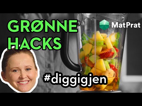 , title : '5 hacks som redder grønnsaker og frukt l #diggigjen! l MatPrat'