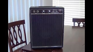 Video thumbnail for Teisco Check Mate 10 Amplifier Service, Repair, and Demo by Dave Tries To Fix Stuff