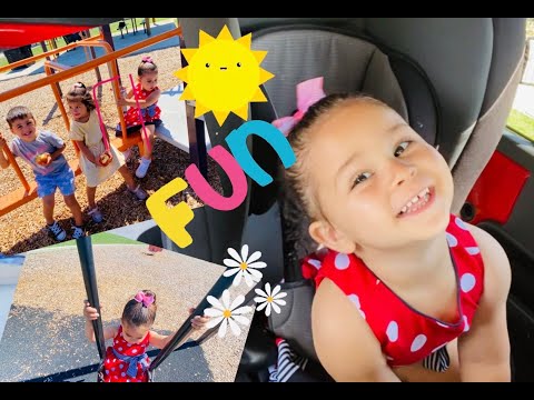 Zamira & friends explore orange park !