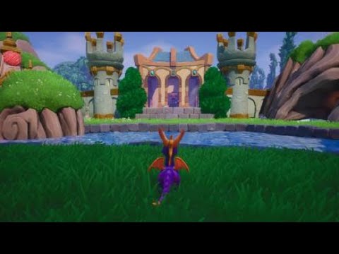 Spyro Reignited Trilogy walkthrough-pt 39-molten crater and buzz's dungeon
